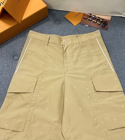 루이비통 립스톱 카고 반바지