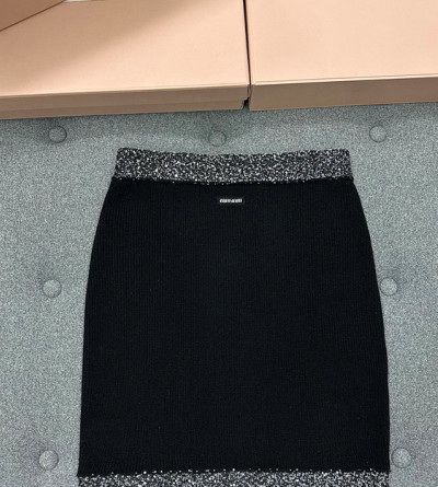 미우미우 캐시미어 스커트