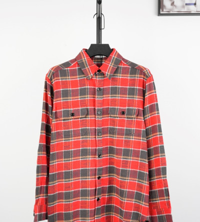 셀린느 플랜지 체크 셔츠