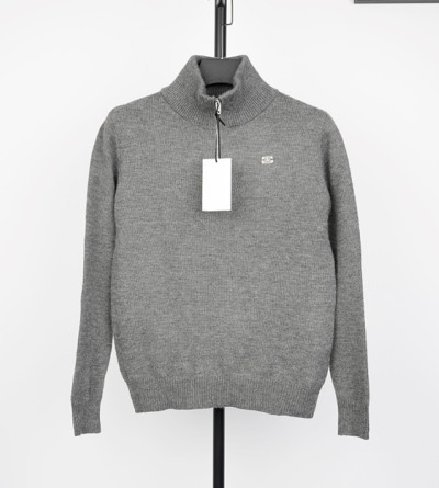 셀린느 울 혼방 니트