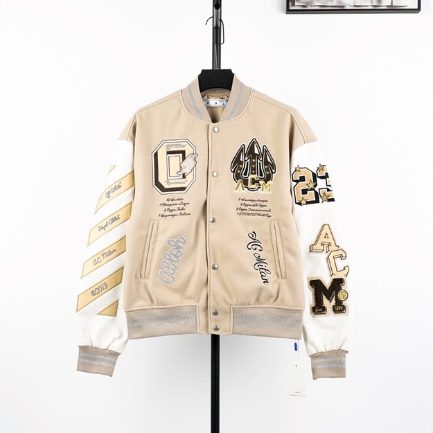 오프화이트 스타디움 점퍼