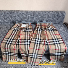 버버리 체크 팬츠