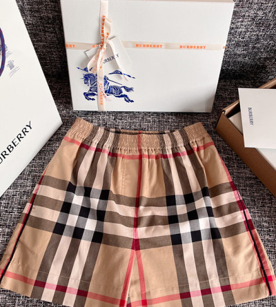 버버리 체크 반바지