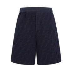 펜디 엠보싱 면 반바지