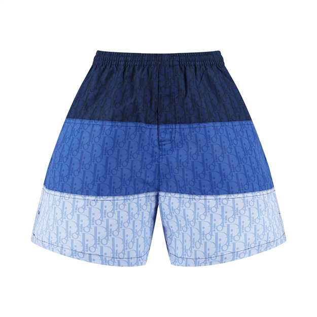 디올 배색 비치 반바지