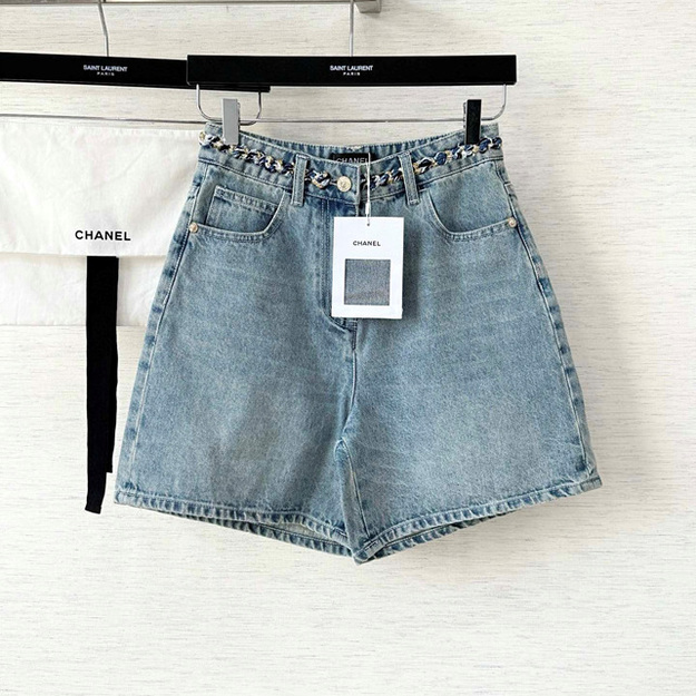 샤넬 데님 반바지