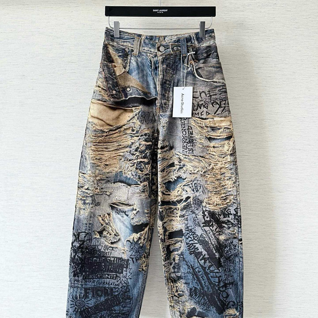 아크네스튜디오 그래피티 진