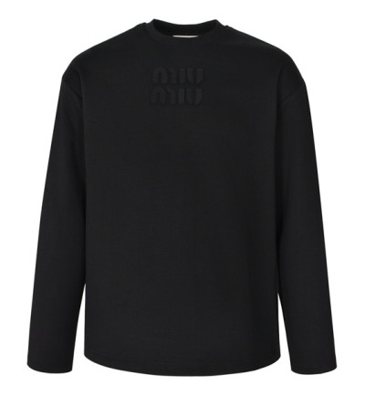 미우미우 레터링 긴팔