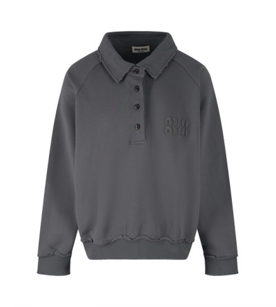 미우미우 워싱 폴라 맨투맨