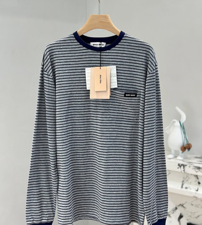 미우미우 스트라이프 긴팔