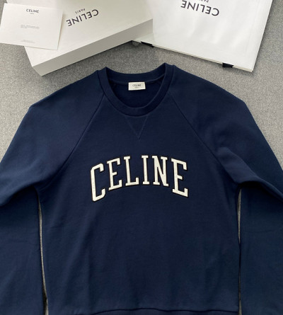 셀린느 네이비 라운드 맨투맨