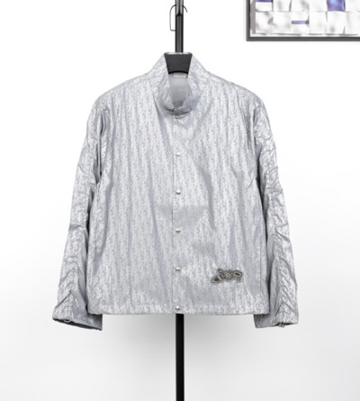 디올 반사 폴리아미드 자켓