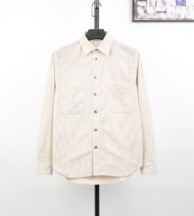 디올 베이지 코듀로이 셔츠