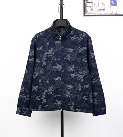 구찌 데님 자카드 자켓