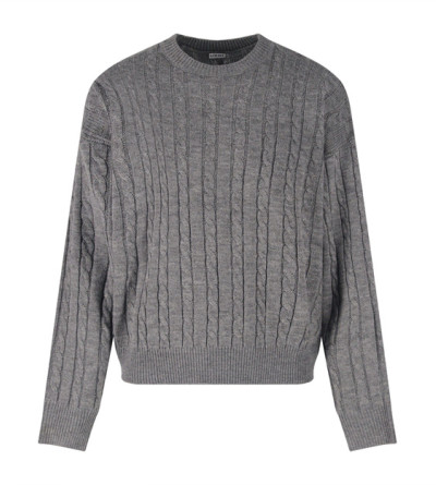 로에베 꽈배기 니트