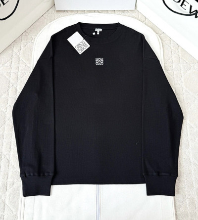 로에베 로고 긴팔 니트