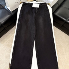 프라다 데님 로고 팬츠