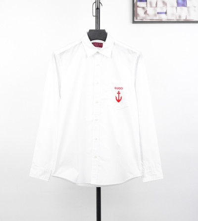 구찌 코튼 포플린 셔츠