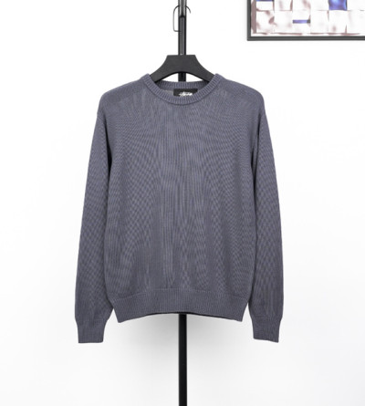 스투시 프린트 라운드 니트