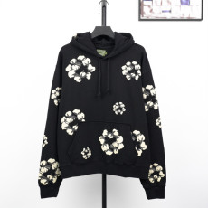 데님티어스 코튼 프린트 후드