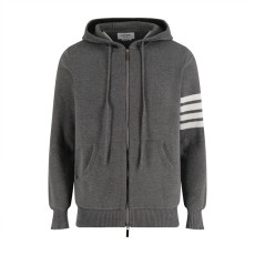 톰브라운 울 집업 후드