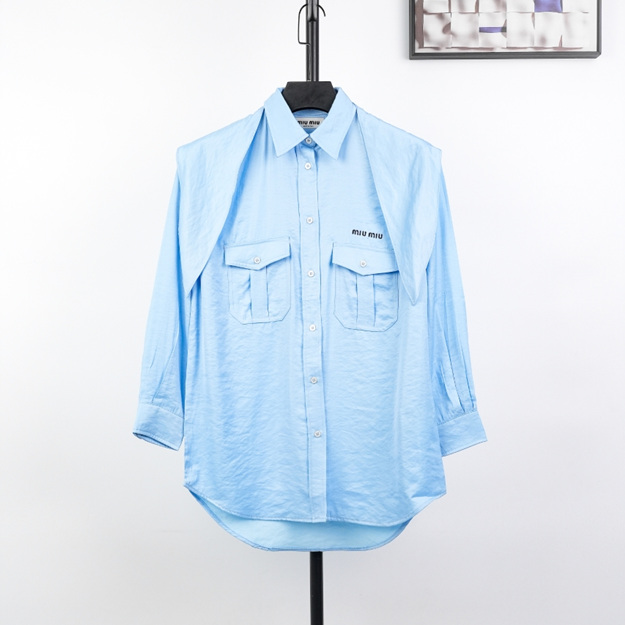 미우미우 포켓 셔츠