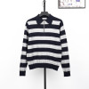 미우미우 스트라이프  반집업 니트