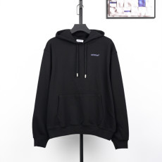 오프화이트 프린트 후드