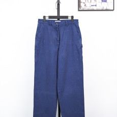 미우미우 블루 워싱 카고 팬츠