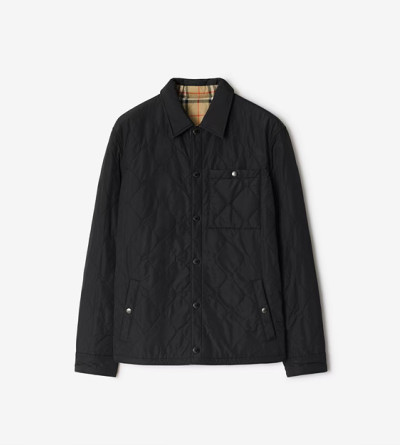 버버리 퀄팅 리버시블 자켓