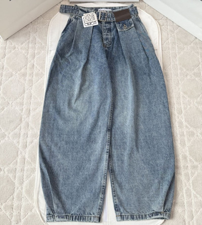 로에베 데님 팬츠