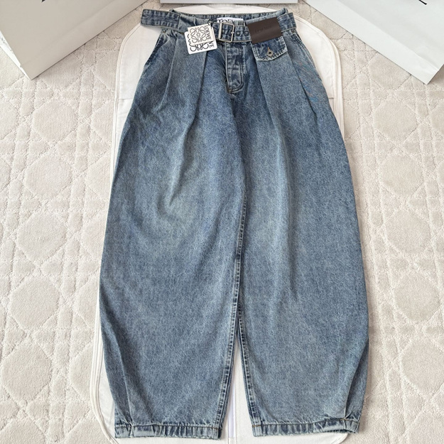 로에베 데님 팬츠