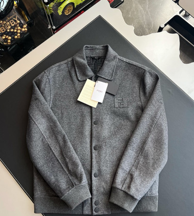 펜디 자카드 로고 자켓