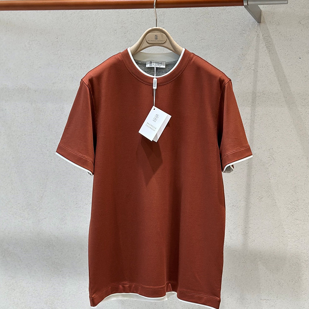 브루넬로쿠치넬리 페이크 투피스 반팔