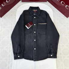 구찌 셔츠형 데님 자켓