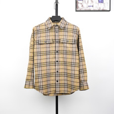 버버리 울 체크 셔츠