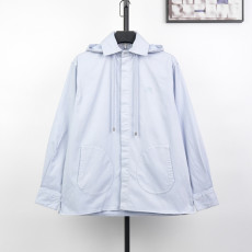 로에베 자수 후드