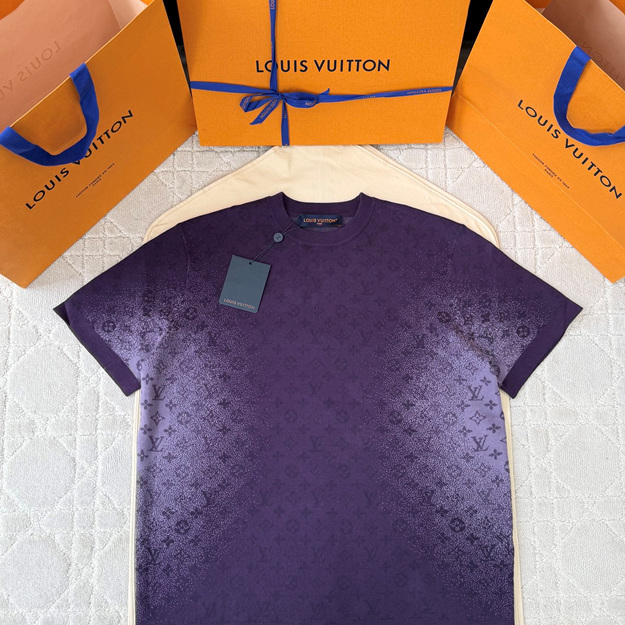 루이비통 자카드 반팔