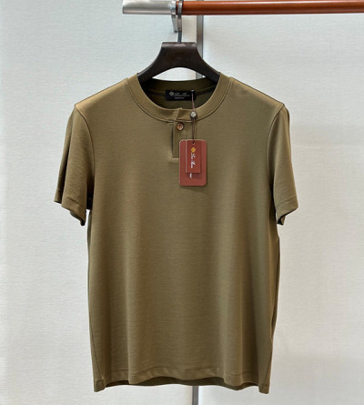 로로피아나 넥로고 반팔