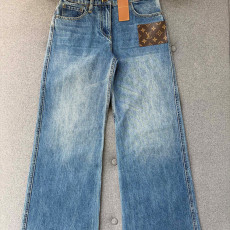 루이비통 워싱 데님 팬츠