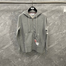 톰브라운 하트 집업 후드