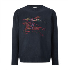 버버리 자수 로고 니트