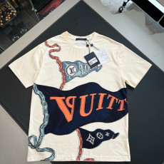 루이비통 로고 반팔