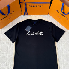 루이비통 자수 반팔