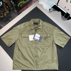 프라다 나일론 집업 반팔