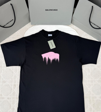 발렌시아가 프린팅 반팔