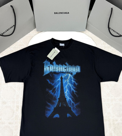 발렌시아가 프린팅 반팔