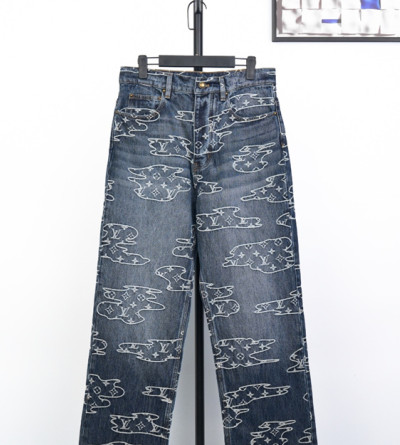 루이비통 구름 데님 팬츠