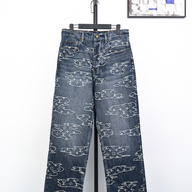 루이비통 구름 데님 팬츠