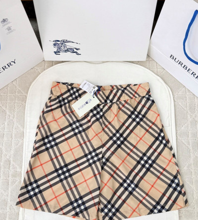 버버리 체크 반바지